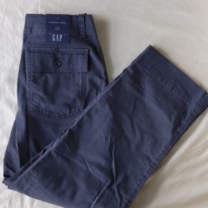 New GAP High Rise Straight Chino
